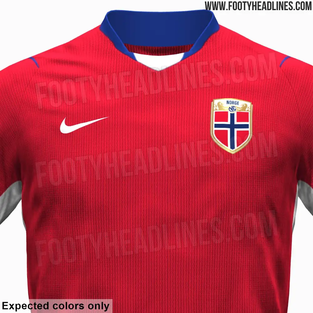 Exclusif : Le kit de la Norvège pour la Coupe du Monde 2026 sera traditionnel 18 Exclusif : Le kit de la Norvège pour la Coupe du Monde 2026 sera traditionnel - 17