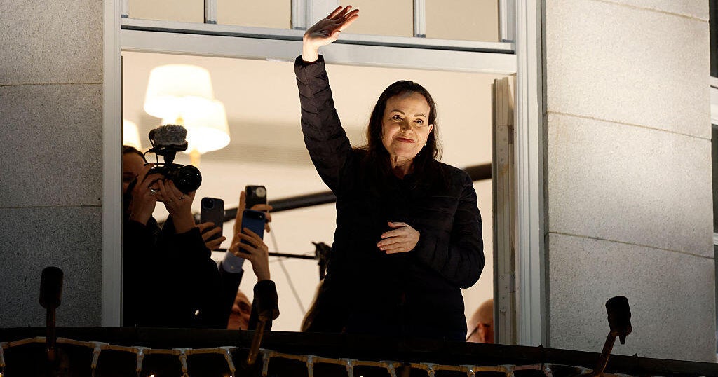 La lauréate du prix Nobel María Corina Machado fait une apparition publique en Norvège, sa première depuis 11 mois 4 La lauréate du prix Nobel María Corina Machado fait une apparition publique en Norvège, sa première depuis 11 mois - 3