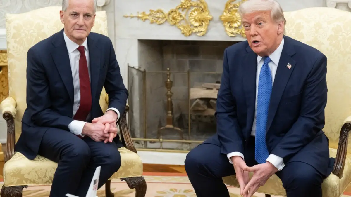 Trump dit au Premier ministre norvégien qu'il n'est pas tenu de « penser uniquement à la paix » après avoir été snobé par le prix Nobel | Actualités Donald Trump 4 Trump dit au Premier ministre norvégien qu'il n'est pas tenu de « penser uniquement à la paix » après avoir été snobé par le prix Nobel | Actualités Donald Trump - 3