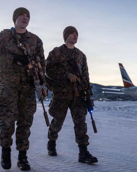 Les Marines américains ont pris le jet privé des New England Patriots pour se rendre en Norvège 2 Les Marines américains ont pris le jet privé des New England Patriots pour se rendre en Norvège - 1