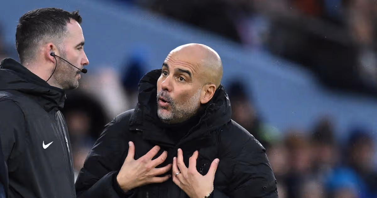 Les neuf décisions arbitrales qui ont mis Man City en colère. 39 Les neuf décisions arbitrales qui ont mis Man City en colère. - 38