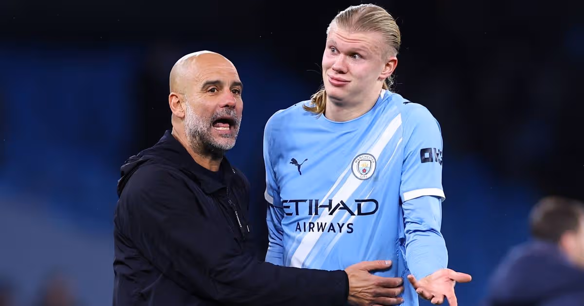 Pep Guardiola est clair sur le « problème » qu'il rencontre avec Erling Haaland à Manchester City. 5 Pep Guardiola est clair sur le « problème » qu'il rencontre avec Erling Haaland à Manchester City. - 4