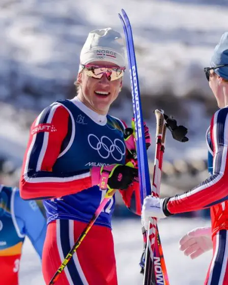 Johannes Hoesflot Klaebo remporte une 10e médaille d'or olympique record grâce à sa victoire dans le sprint par équipe masculin 2 Johannes Hoesflot Klaebo remporte une 10e médaille d'or olympique record grâce à sa victoire dans le sprint par équipe masculin - 1