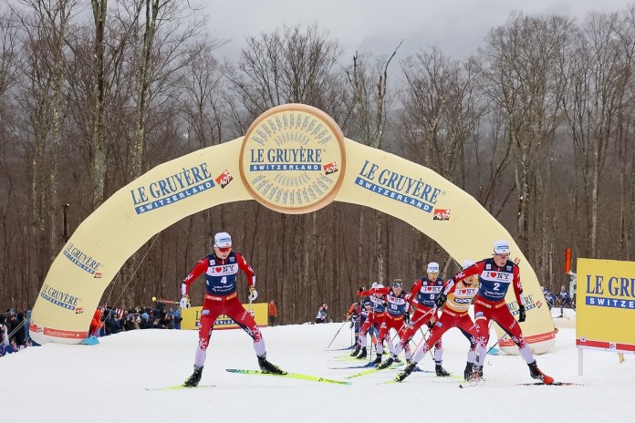 Klæbo remporte une course effrénée de 20 km sur piste détrempée ; la Norvège rafle le podium de l'épreuve de fond masculine. Une fois de plus. 22 Klæbo remporte une course effrénée de 20 km sur piste détrempée ; la Norvège rafle le podium de l'épreuve de fond masculine. Une fois de plus. - 21