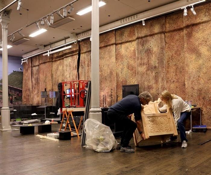 Un siège surélevé viking reconstitué en Norvège pour une exposition muséale 16 Un siège surélevé viking reconstitué en Norvège pour une exposition muséale - 15