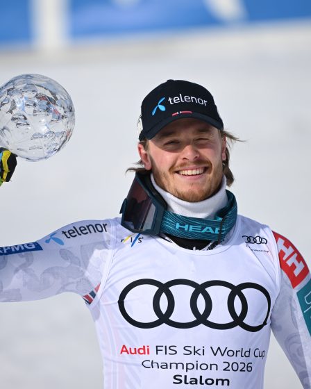 Double joie pour la Norvège : McGrath remporte le globe de slalom tandis que Haugan s'impose à Hafjell 16 Double joie pour la Norvège : McGrath remporte le globe de slalom tandis que Haugan s'impose à Hafjell - 15