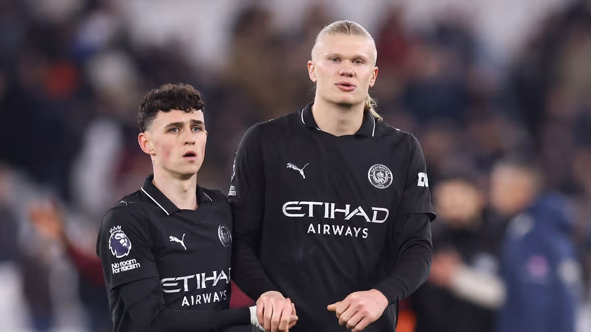 La frustration d'Erling Haaland est évidente alors que Man City revit une répétition face au Real Madrid. 2 La frustration d'Erling Haaland est évidente alors que Man City revit une répétition face au Real Madrid. - 1