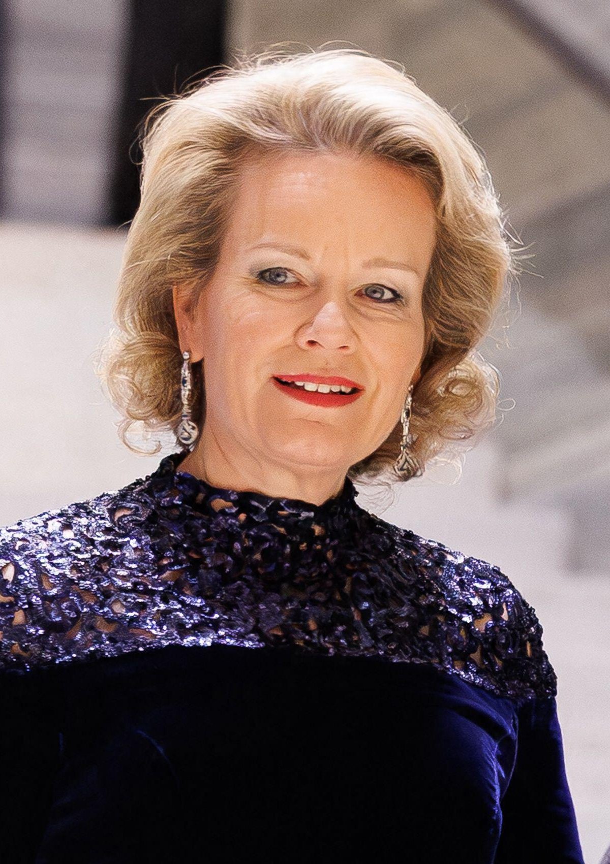 Des saphirs étincelants pour la reine Mathilde en Norvège 28 Le roi et la reine des Belges organisent un concert en l'honneur du roi et de la reine de Norvège au Musée national d'Oslo, le 25 mars 2026 (BENOIT DOPPAGNE/Belga News Agency/Alamy)