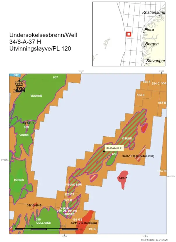 Norvège : puits sec dans une licence octroyée en 1985 12 Norvège : puits sec dans une licence octroyée en 1985 - 11