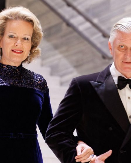 Des saphirs étincelants pour la reine Mathilde en Norvège 2 Des saphirs étincelants pour la reine Mathilde en Norvège - 1