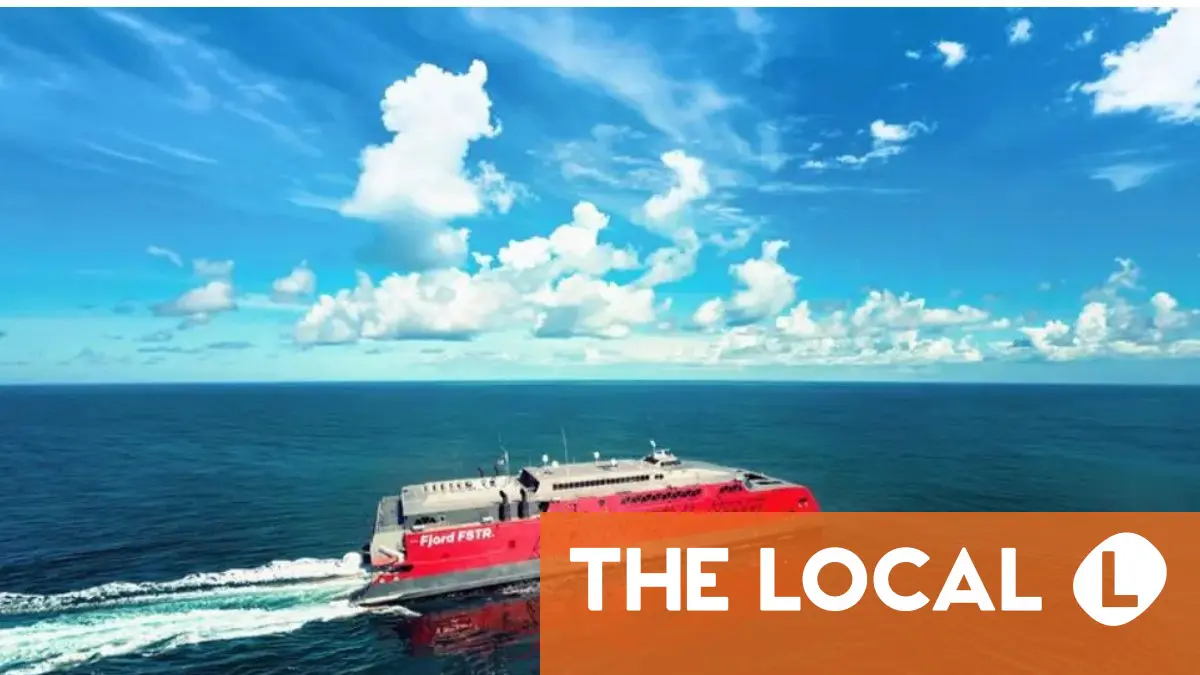 Réouverture de la ligne de ferry à grande vitesse entre la Norvège et le Danemark 4 Réouverture de la ligne de ferry à grande vitesse entre la Norvège et le Danemark - 3