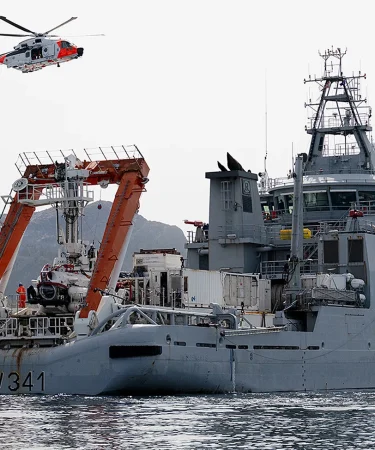 Le système de sauvetage de sous-marins de la Royal Navy validé lors d’un exercice multinational en Norvège 6 Le système de sauvetage de sous-marins de la Royal Navy validé lors d’un exercice multinational en Norvège - 5