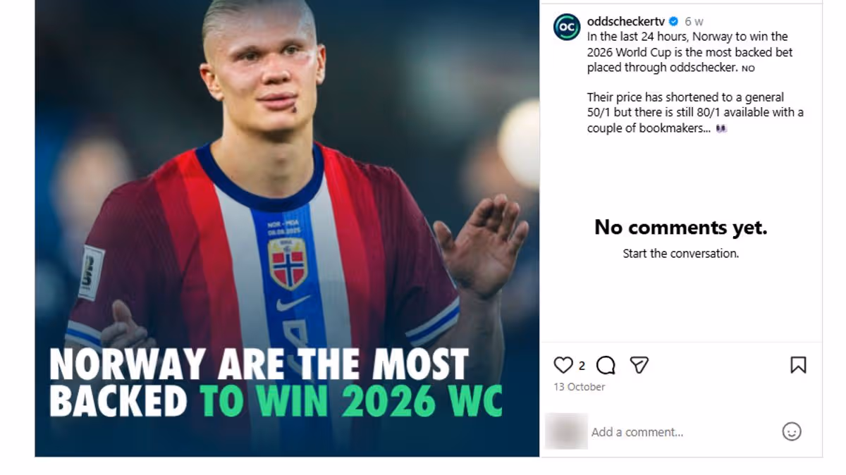 Une publicité Instagram « inappropriée » avec la star de Man City, Erling Haaland, interdite. 8 Une publicité Instagram « inappropriée » avec la star de Man City, Erling Haaland, interdite. - 7