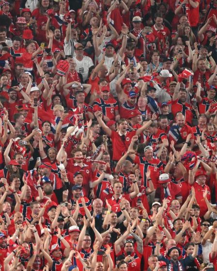 Chaque fois que la Norvège marque un but à la Coupe du monde, la ville de Bergen tremble 18 Chaque fois que la Norvège marque un but à la Coupe du monde, la ville de Bergen tremble - 17