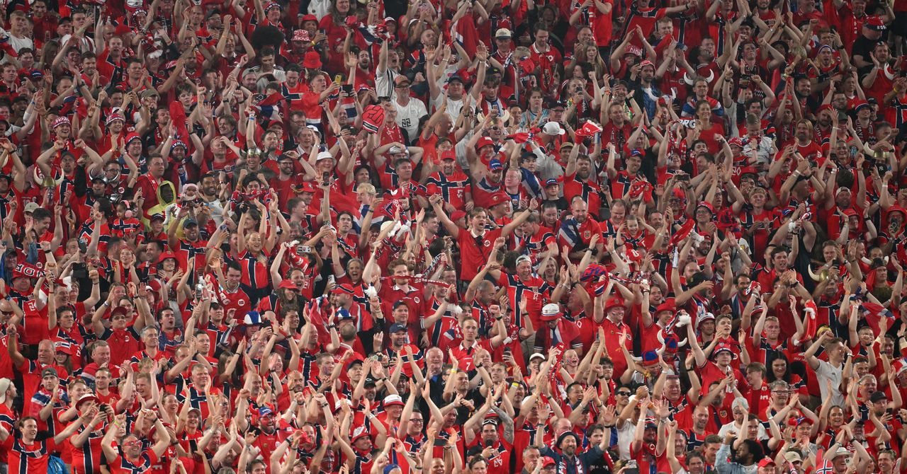 Chaque fois que la Norvège marque un but à la Coupe du monde, la ville de Bergen tremble 4 Chaque fois que la Norvège marque un but à la Coupe du monde, la ville de Bergen tremble - 3