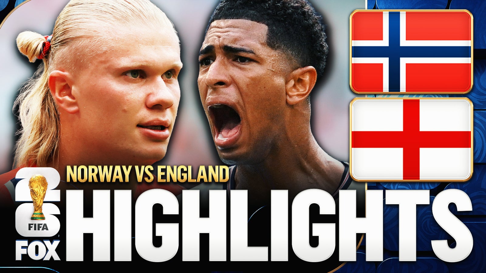 Bellingham propulse l'Angleterre : 4 points à retenir de la victoire des Three Lions face à la Norvège et à Haaland 7 Temps forts du match Norvège - Angleterre 🌎🏆 Coupe du Monde de la FIFA 2026™ | Quarts de finale