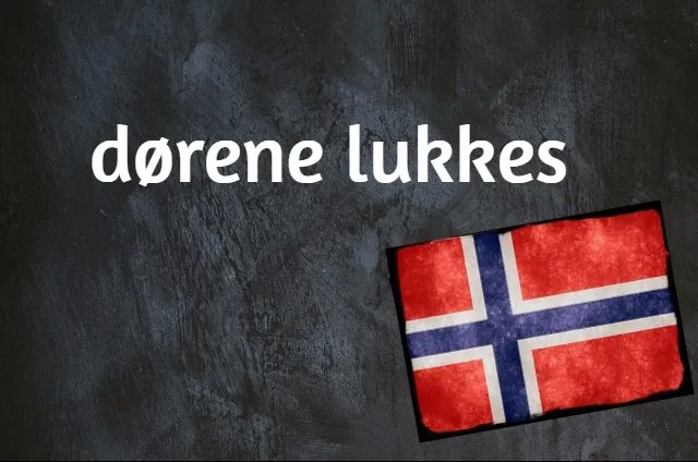 Mot norvégien du jour : dørene lukkes 8 Mot norvégien du jour : dørene lukkes - 7