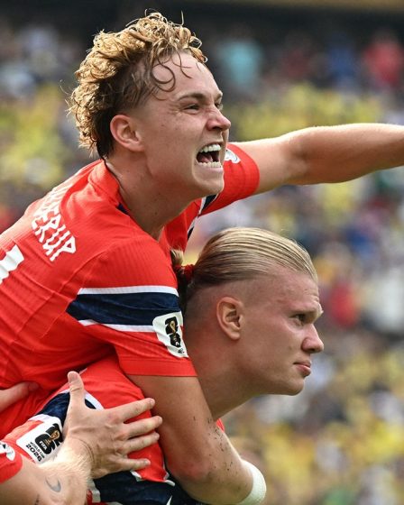 Erling Haaland met fin au parcours du Brésil en Coupe du monde en inscrivant un doublé pour la Norvège en huitièmes de finale 46 Erling Haaland met fin au parcours du Brésil en Coupe du monde en inscrivant un doublé pour la Norvège en huitièmes de finale - 45