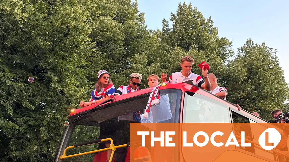 La Norvège reçoit un accueil triomphal à Oslo après son élimination de la Coupe du monde 21 La Norvège reçoit un accueil triomphal à Oslo après son élimination de la Coupe du monde - 20